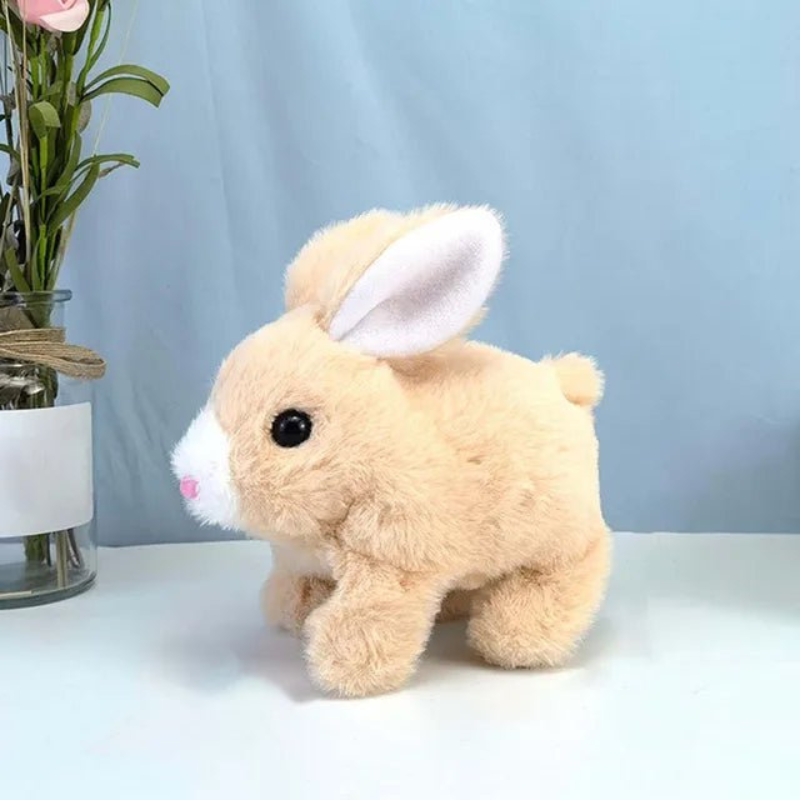 Cute Walking Bunny with Squeaky Sounds